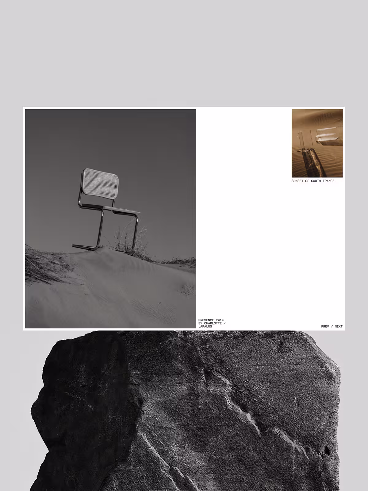 Gallery desktop interior curations