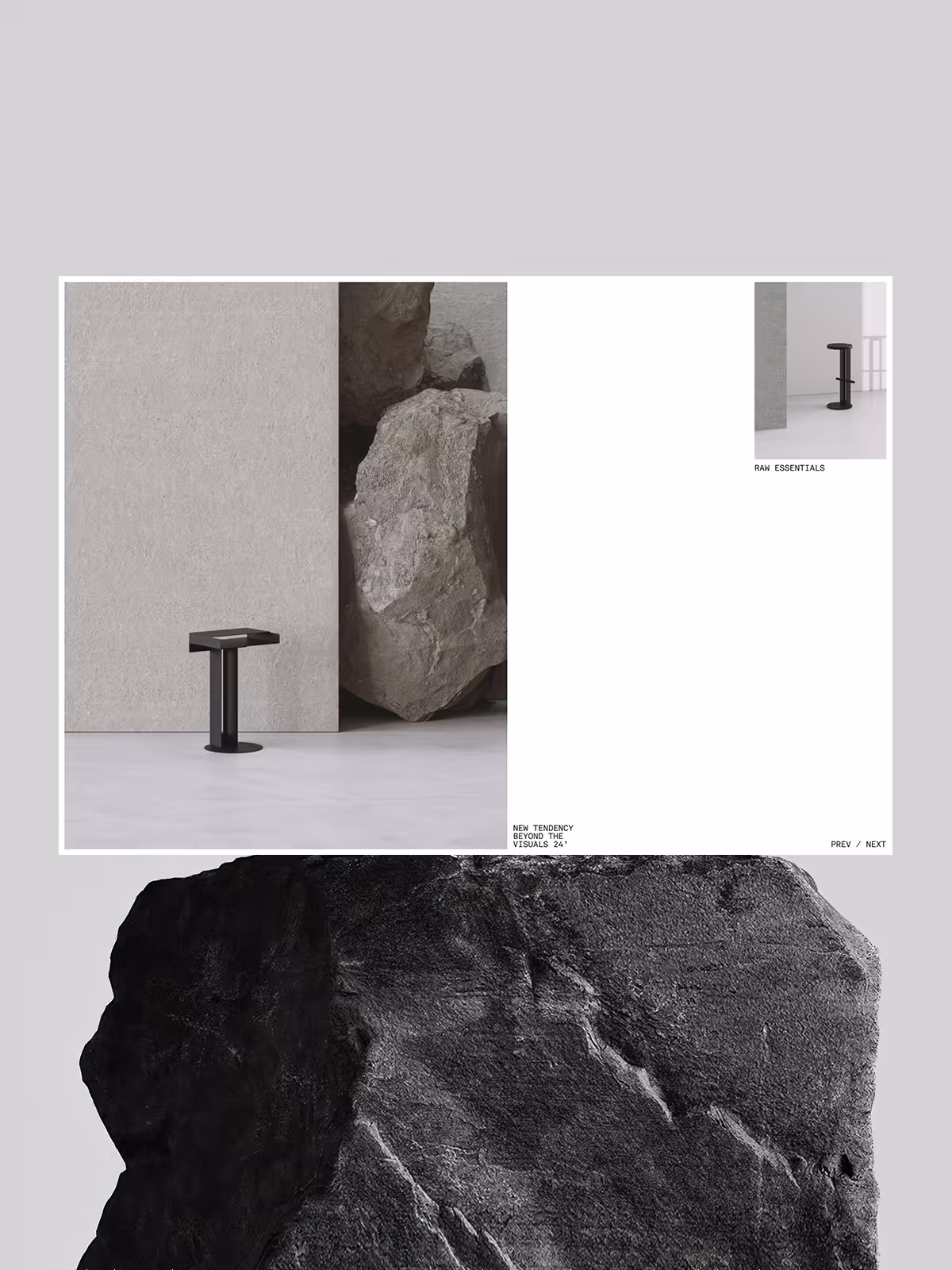 Gallery desktop interior curations